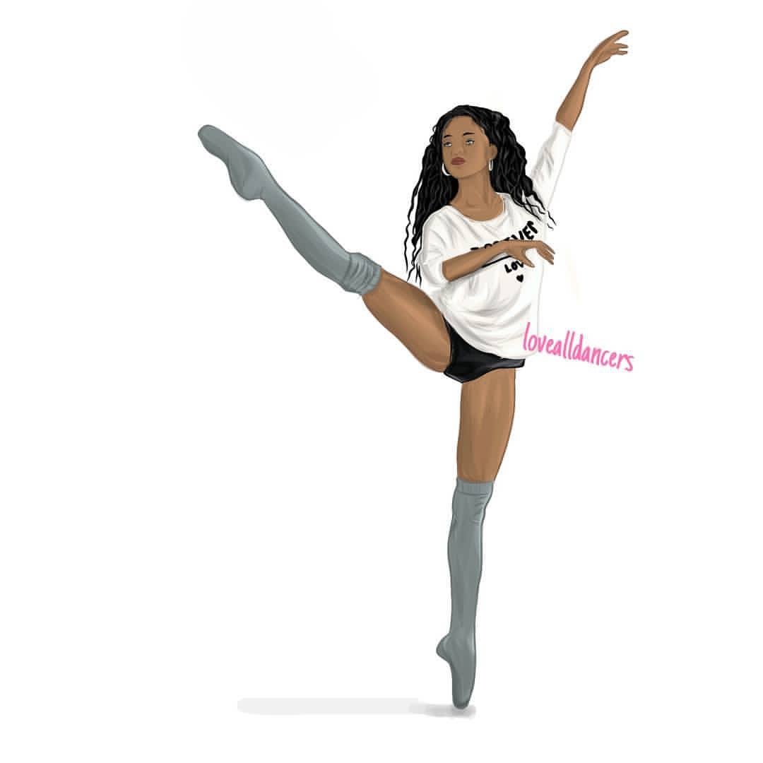 Amazing Dance Drawings Found On Instagram Profile "LoveAllDancers"