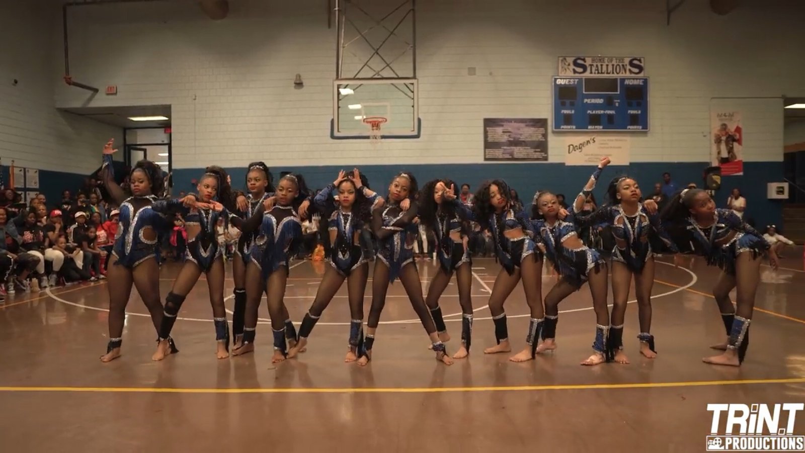 Showdown: Three Junior Majorette Teams Demonstrate A Real Dance Battle